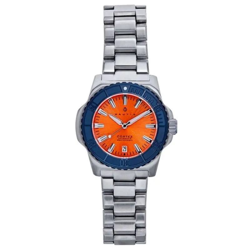 Nautis Cortez NAUN102-5 Heren Horloge 42mm 20 ATM sold by Watch2Day
