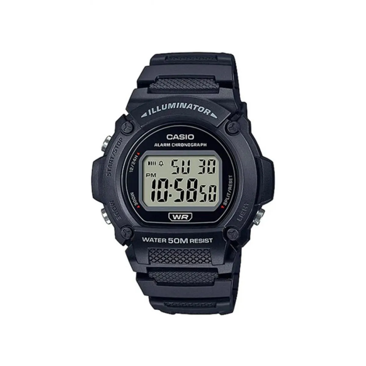 Casio W-219H-1AV Heren Horloge 45mm 5ATM sold by Watch2Day