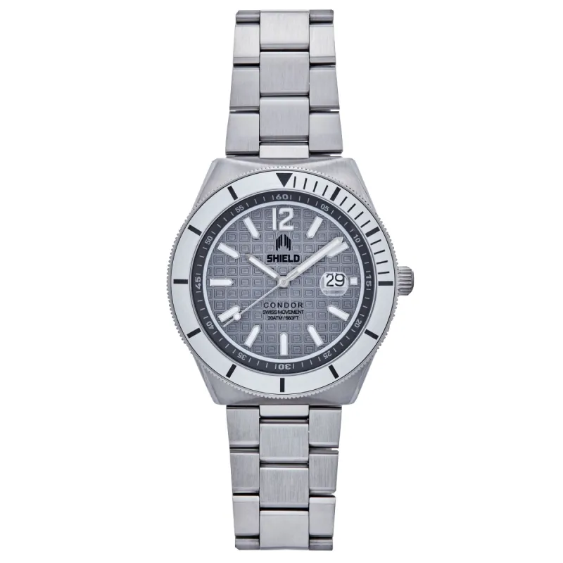 Shield Condor SLDSH118-3 Heren Horloge 46mm 20 ATM sold by Watch2Day