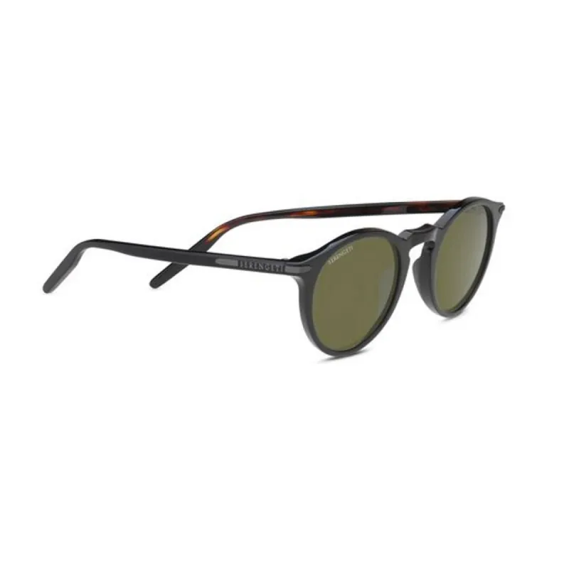Serengeti Sunglasses 8834 Raffaele 48 Shiny Black sold by Watch2Day