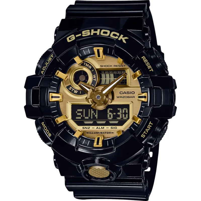 Casio GA-710GB-1AER Heren Horloge 57,5mm 20ATM sold by Watch2Day