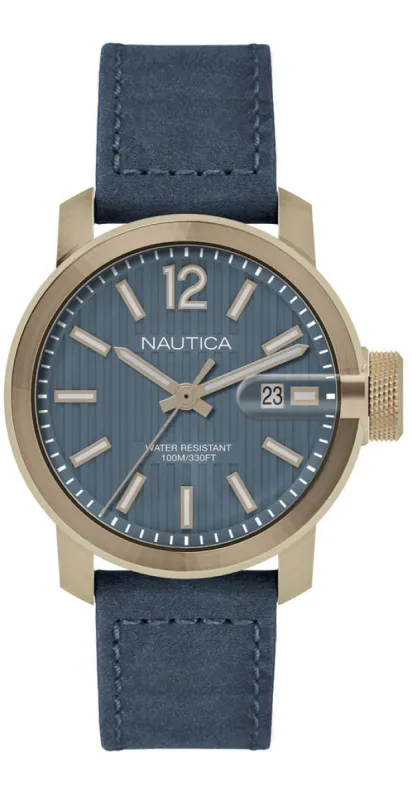 Nautica NAPSYD004 Heren Horloge 44mm 10 ATM made by Watch2Day