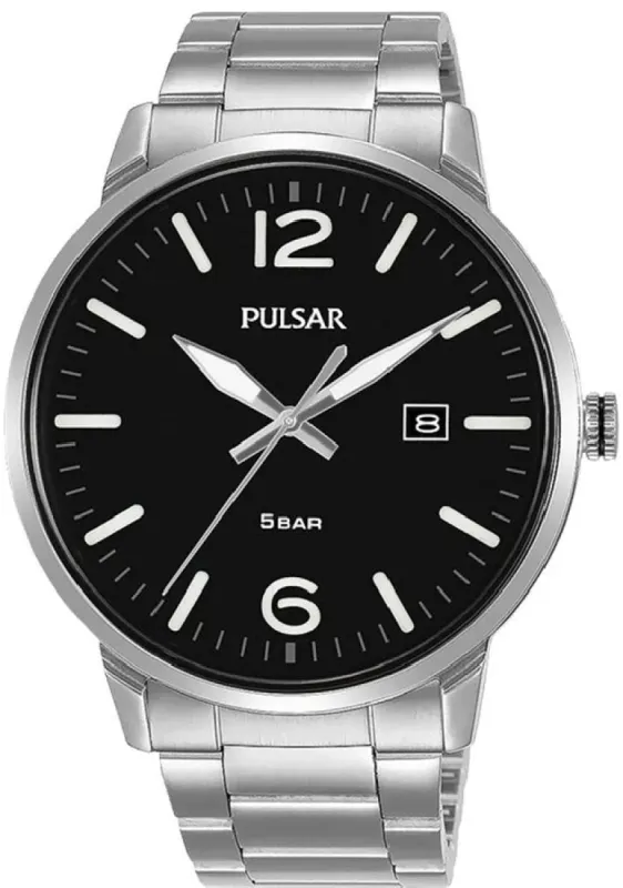 Pulsar PS9687X1 Heren Horloge 43,50 mm 5 ATM made by Watch2Day