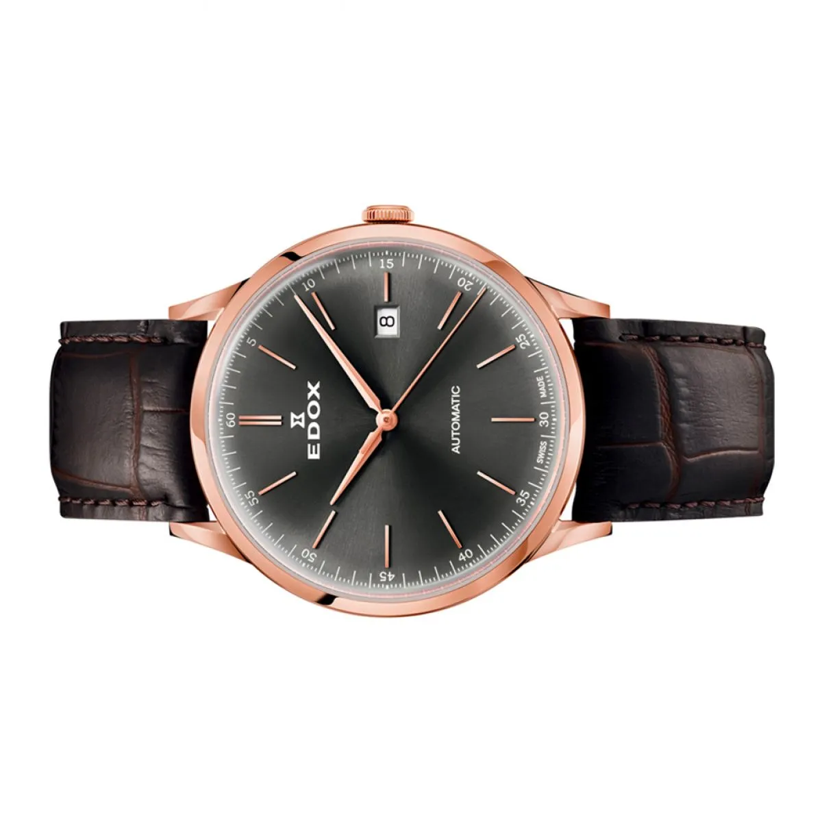Outlet Special - Edox Les Vauberts 80106 37RC GIR Heren Horloge 42mm 5 ATM sold by Watch2Day product image thumbnail 2