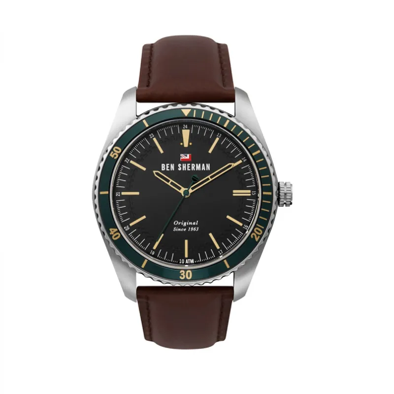 Ben Sherman WBS114NT Horloge Heren 45mm 10 ATM made by Watch2Day