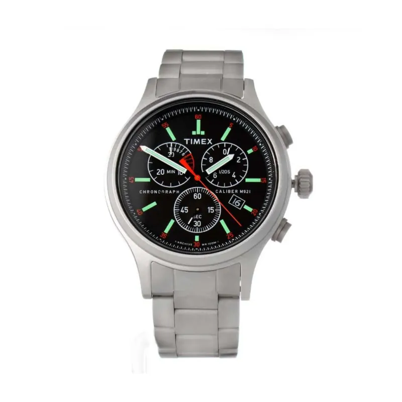 TIMEX TW2V08800LG-1 Heren Horloge 43MM 10ATM sold by Watch2Day
