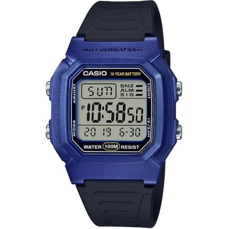 Casio W-800HM-2A Unisex Horloge 40mm 10ATM sold by Watch2Day