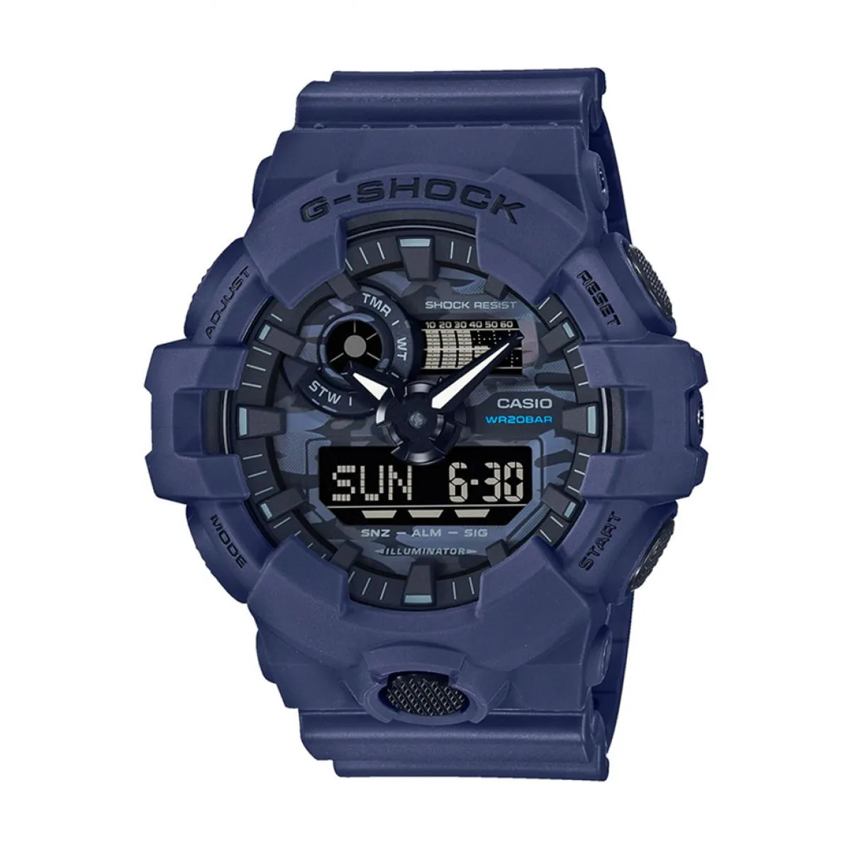 Casio G-Shock GA-700CA-2AER Heren Horloge 53mm 20 ATM sold by Watch2Day product image thumbnail 3