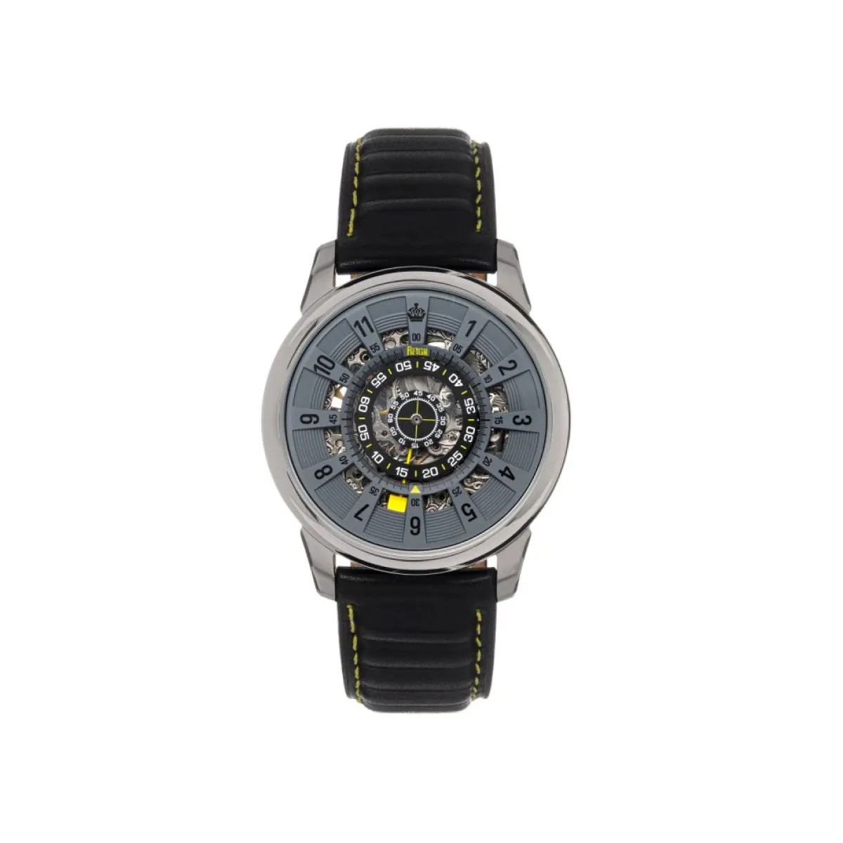 Reign Monterey Staal Leder Heren | REIRN6401 sold by Watch2Day product image thumbnail 4
