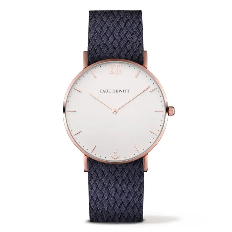 Paul hewitt PH-SA-R-ST-W-17S Unisex Horloge 39mm 3 ATM made by Watch2Day