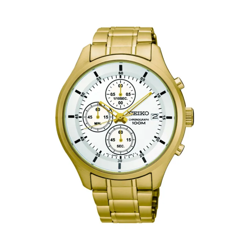 Seiko SKS544P1 Heren Horloge 43mm 10 ATM sold by Watch2Day