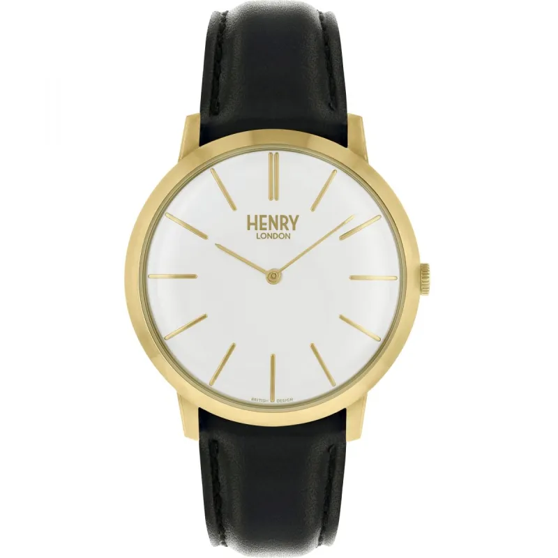 Henry london HL40-S0238 Unisex Horloge 40mm 3ATM made by Watch2Day