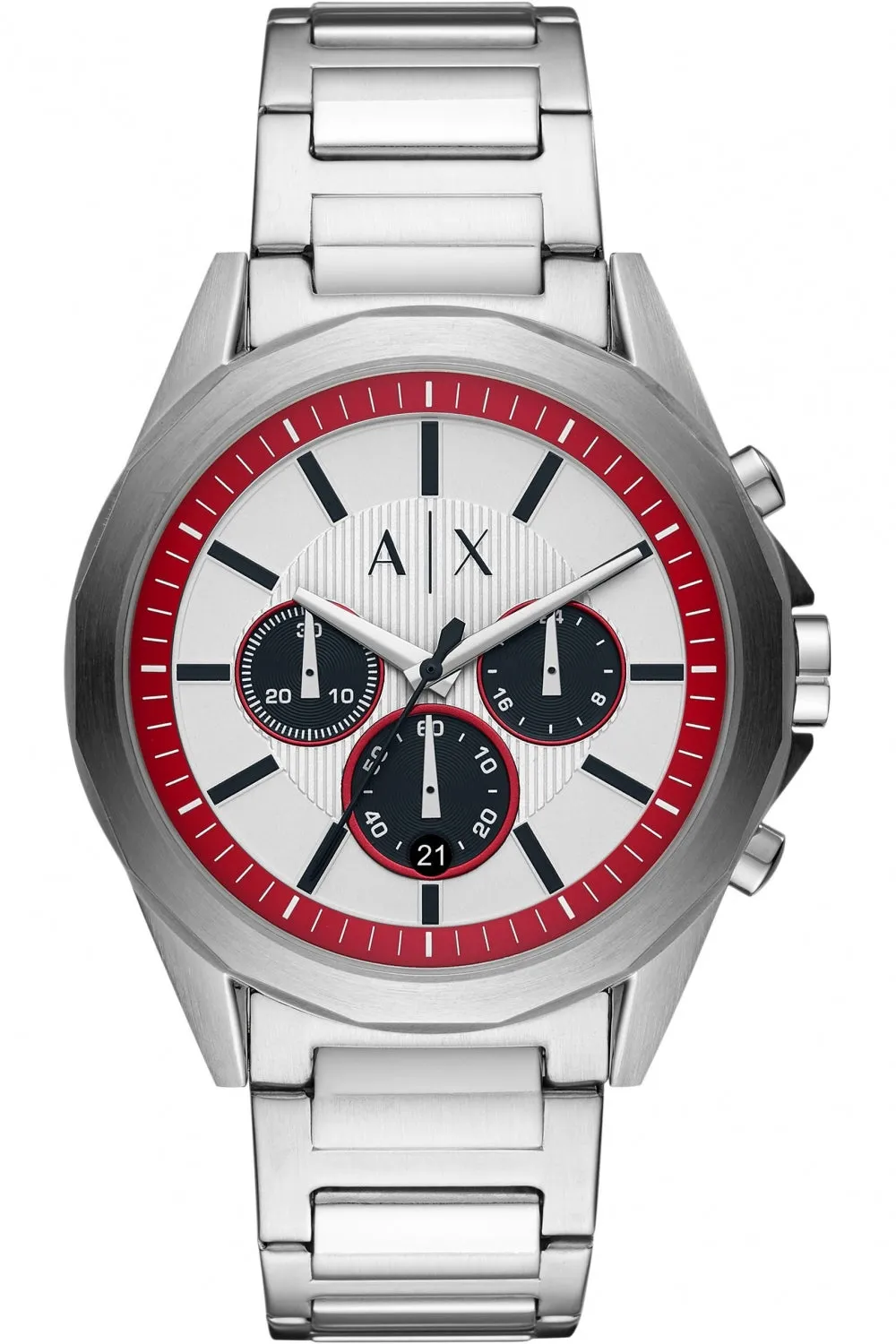 Armani exchange AX2646 Heren Horloge 44 mm 10 ATM sold by Watch2Day