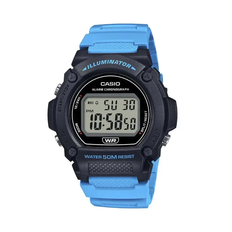 Casio W219H2A2VDF Heren Horloge 47 mm 5ATM sold by Watch2Day