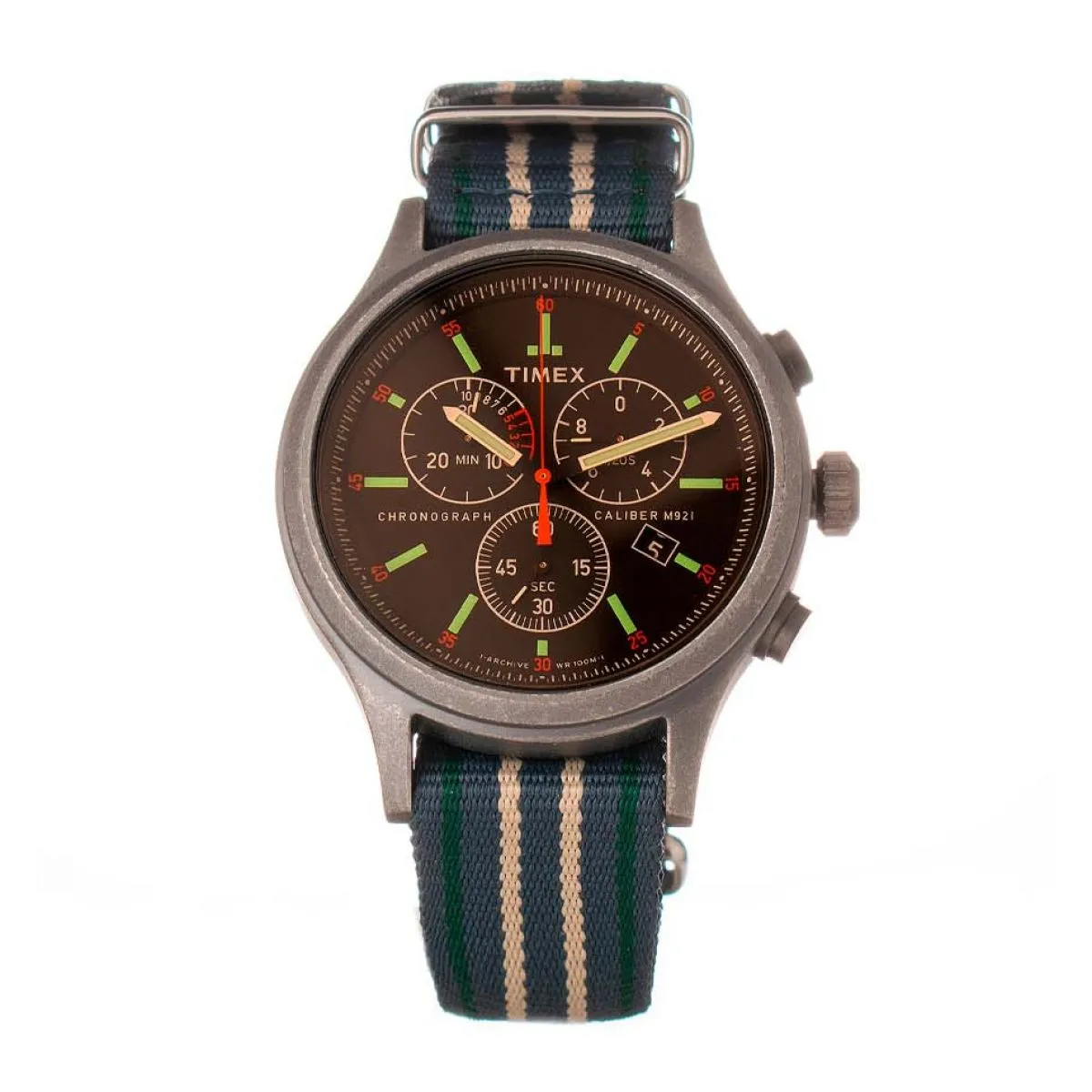 TIMEX TW2V09700LG Heren Horloge 43MM 10ATM sold by Watch2Day