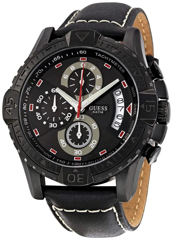 Guess W18547G1 Heren Horloge 45mm 3 ATM sold by Watch2Day