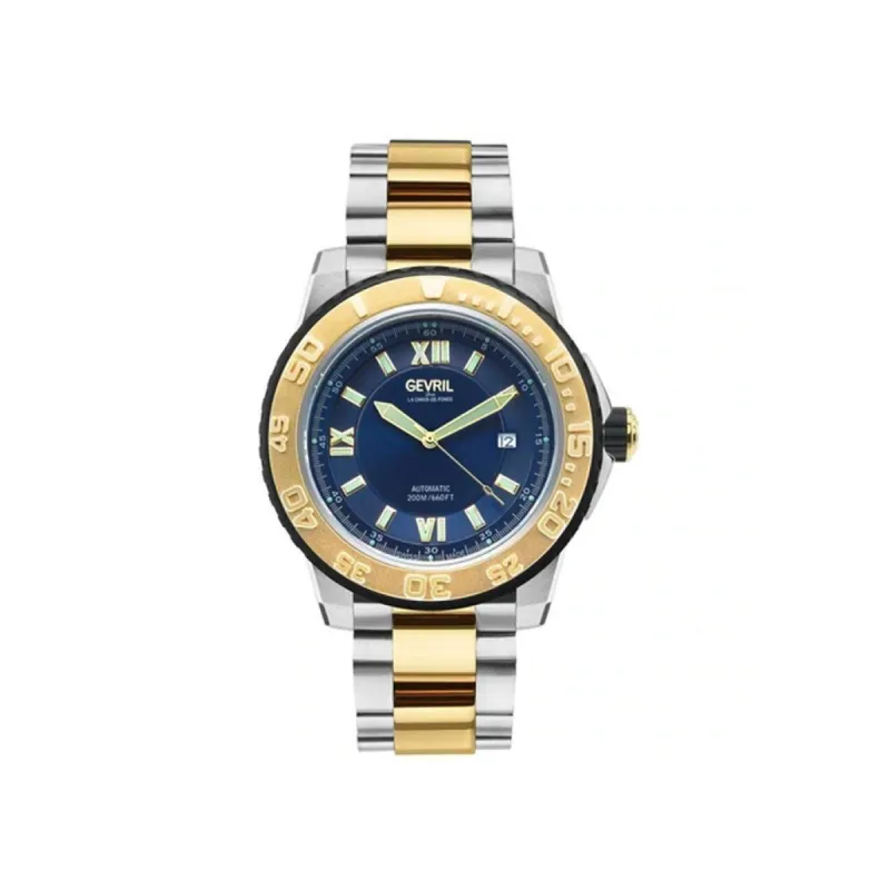 Gevril Seacloud 3125B Heren Horloge 45mm 20 ATM made by Watch2Day