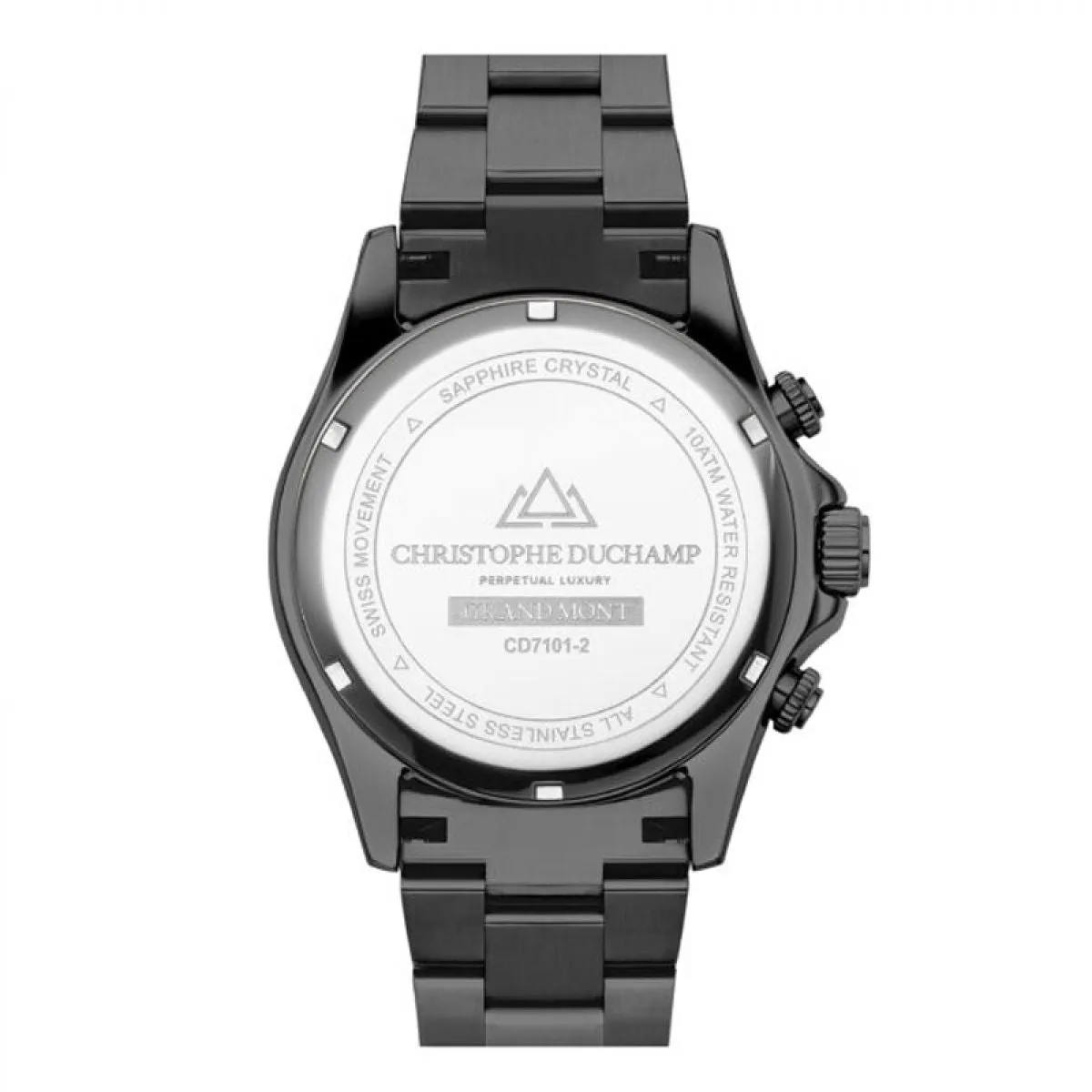 Christophe Duchamp Grand Mont CD7101-2 Heren Horloge 42mm 10 ATM sold by Watch2Day product image thumbnail 3