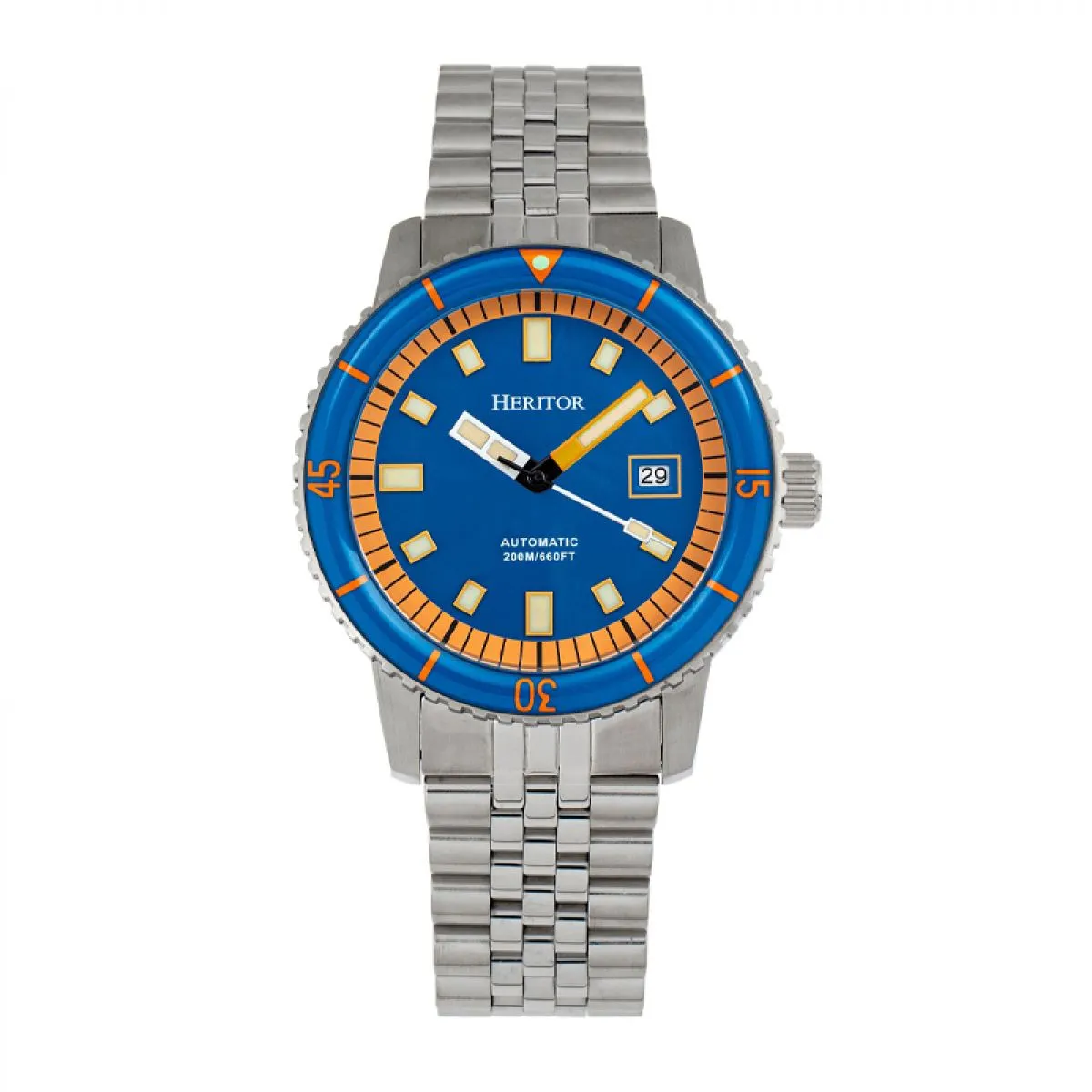 Heritor Edgard Diver Automatics HERHR9106 Heren Horloge 45MM 20ATM sold by Watch2Day