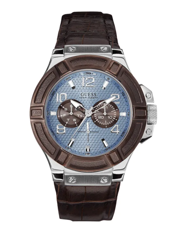 Guess W0040G10 Heren Horloge 45mm 10ATM sold by Watch2Day