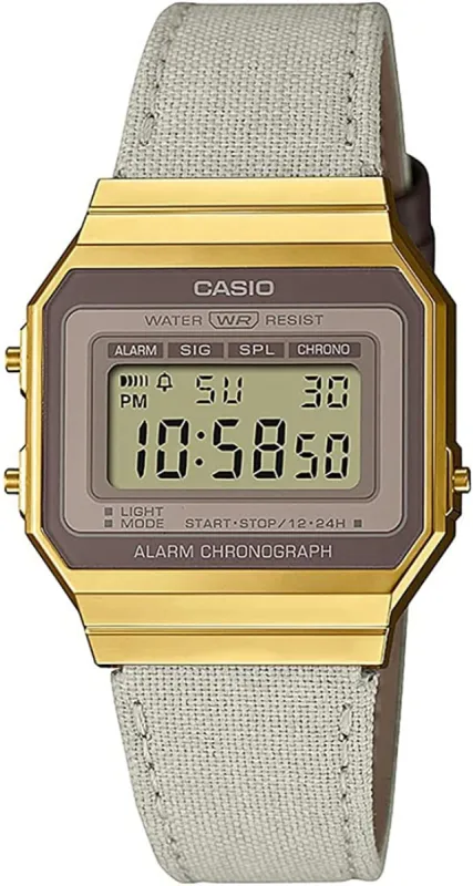 Casio A700WEGL-7AEF Heren Horloge 37,4 mm 3 ATM sold by Watch2Day