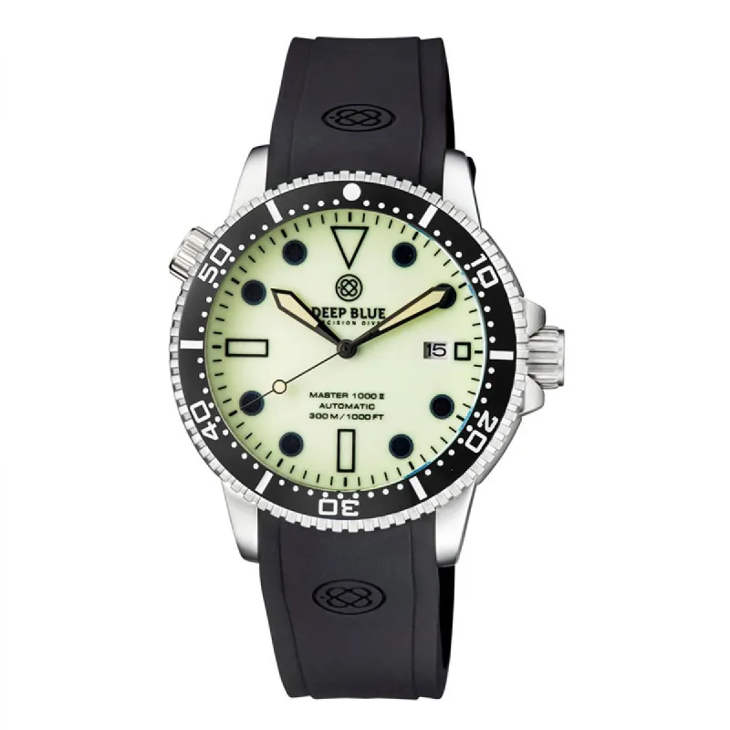 Deep Blue Master 1000 II MSTR442YELFULLLUM Heren Horloge 44MM 30 ATM sold by Watch2Day