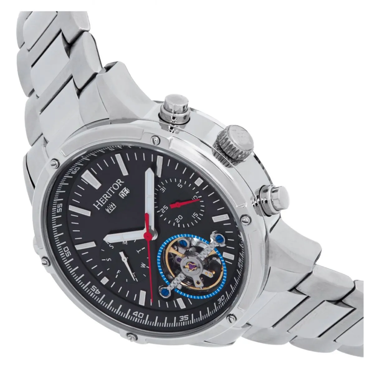 Heritor Wilhelm HERHS2102 Heren Horloge 42mm 10 ATM sold by Watch2Day product image thumbnail 2