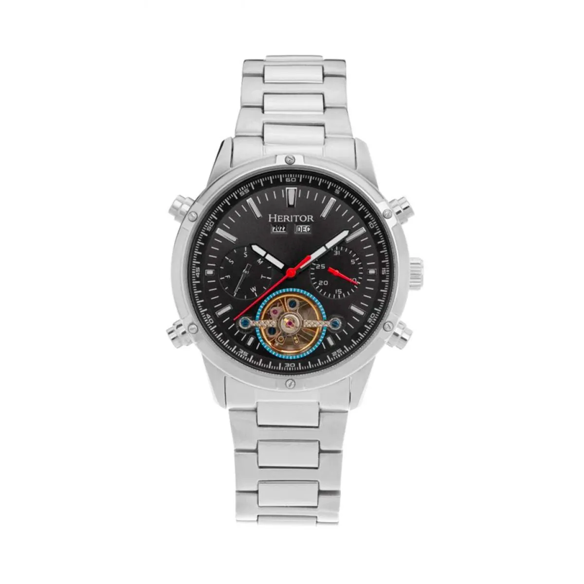 Heritor Wilhelm HERHS2102 Heren Horloge 42mm 10 ATM sold by Watch2Day product image thumbnail 5