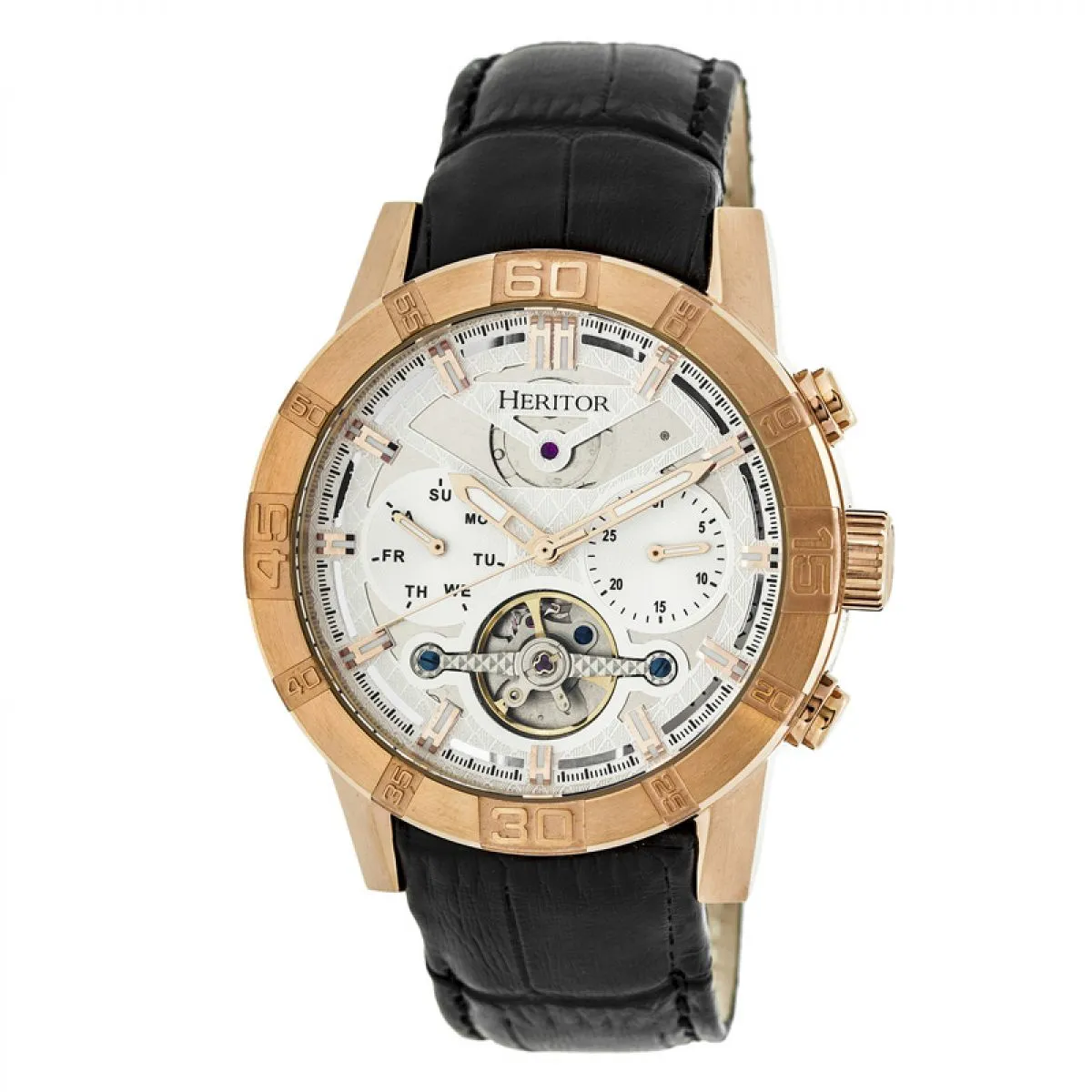 Heritor Hannibal HERHR4105 Heren horloge 44mm 5 ATM sold by Watch2Day