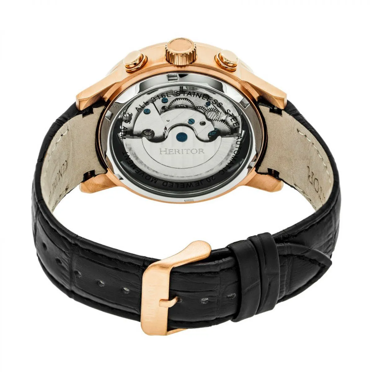 Heritor Hannibal HERHR4105 Heren horloge 44mm 5 ATM sold by Watch2Day product image thumbnail 3