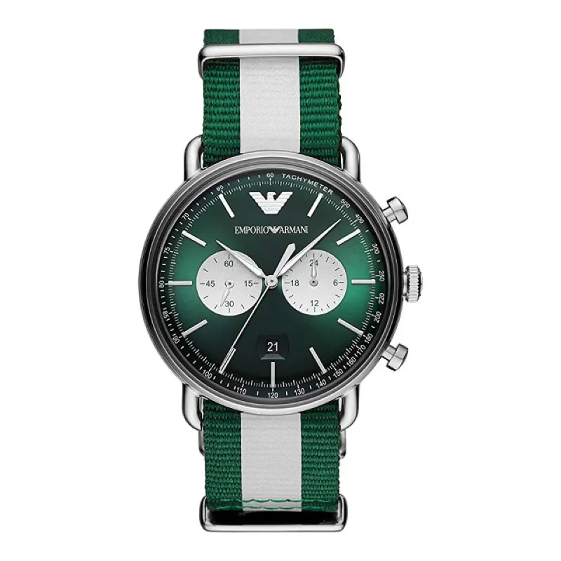 Emporio Armani AR11221 Heren Horloge 43MM 5ATM sold by Watch2Day