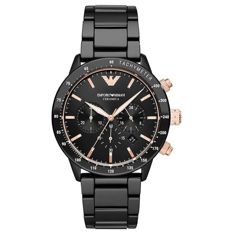 Emporio Armani AR70002 Heren Horloge 43MM 3ATM sold by Watch2Day