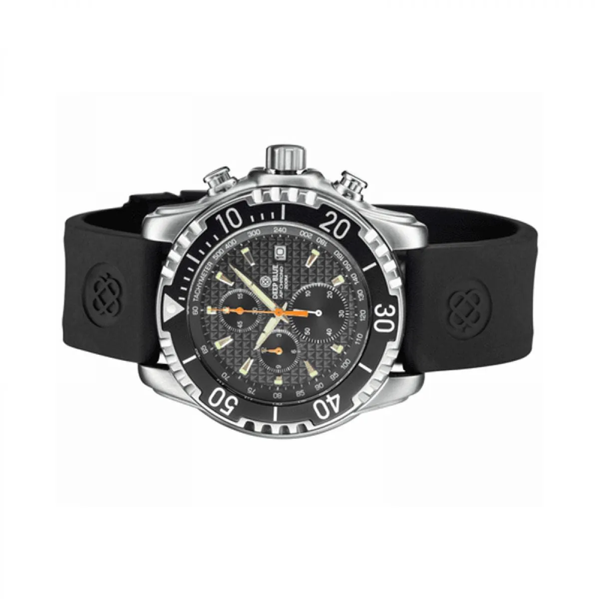 Deep Blue AP Chronograph quartz diver Black sold by Watch2Day product image thumbnail 2