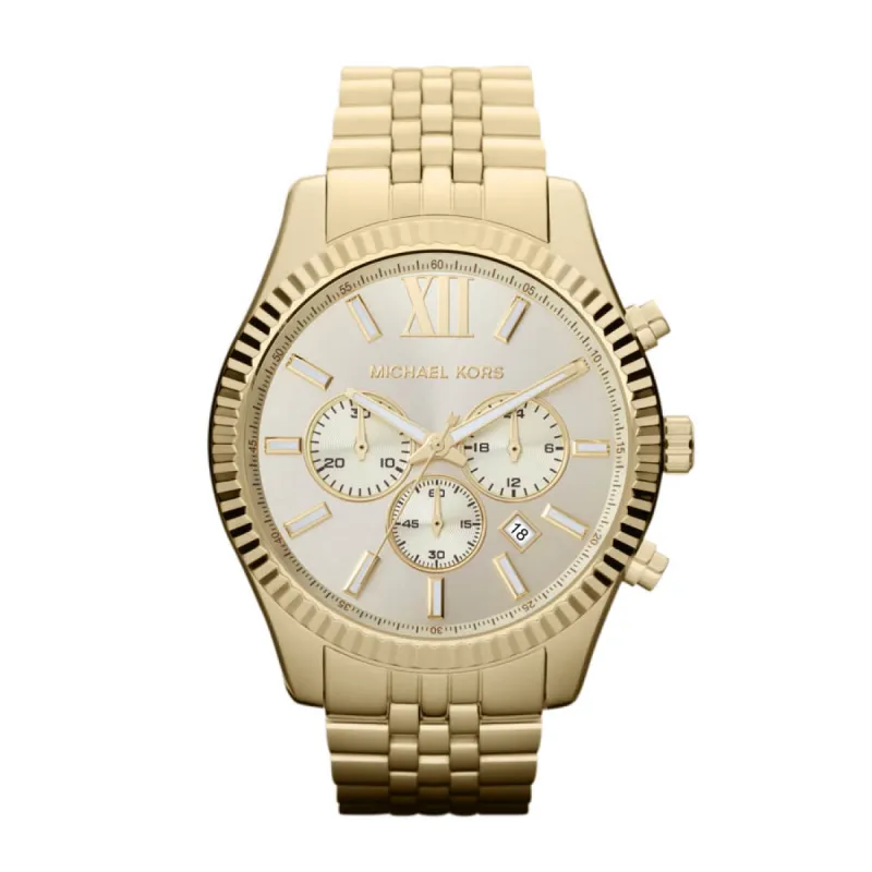 Michael kors MK8281 Heren Horloge 45mm 10ATM sold by Watch2Day