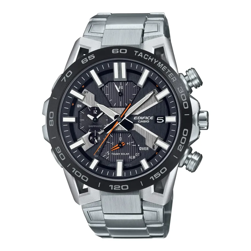 Casio EQB2000DB1AER Heren Horloge 55.6 mm 47.8 mm 10.8 mm 10ATM sold by Watch2Day