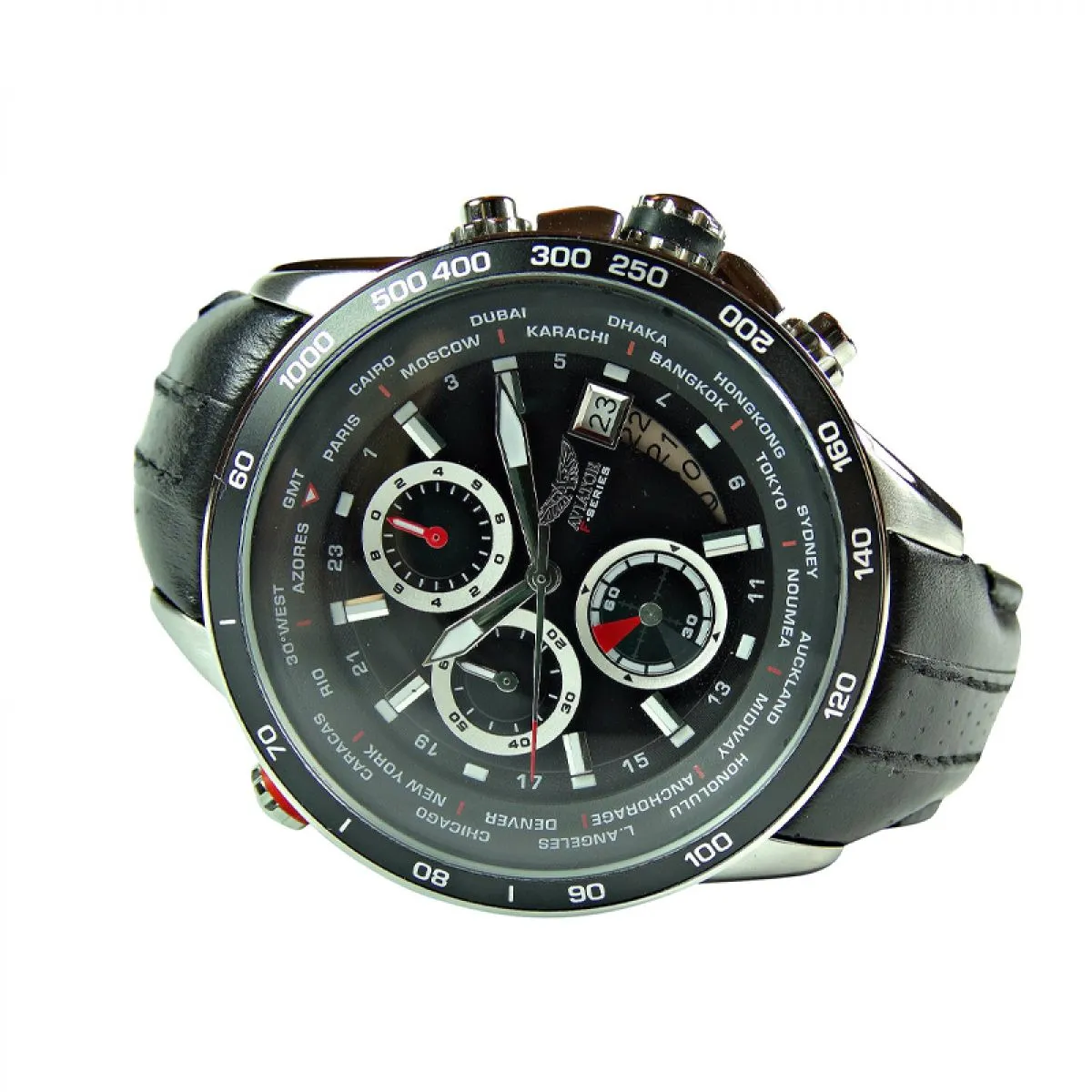 Aviator F-Series world cities chronograph | AVW8974G76 sold by Watch2Day product image thumbnail 3