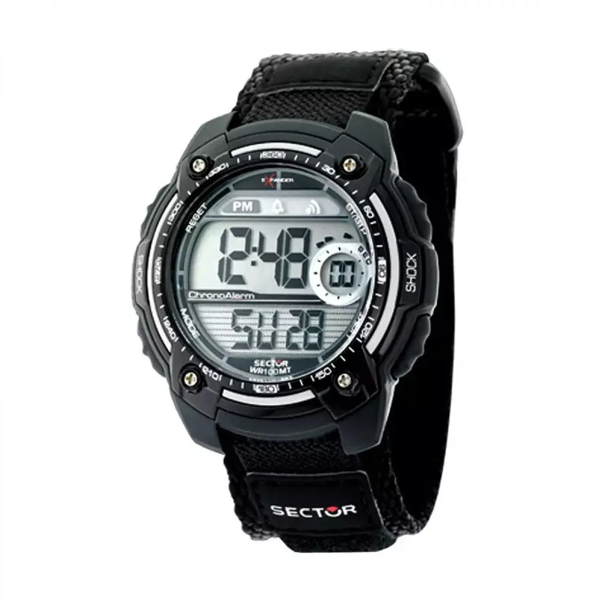 Sector STREET DIGITAL BLACK STRAP sold by Watch2Day