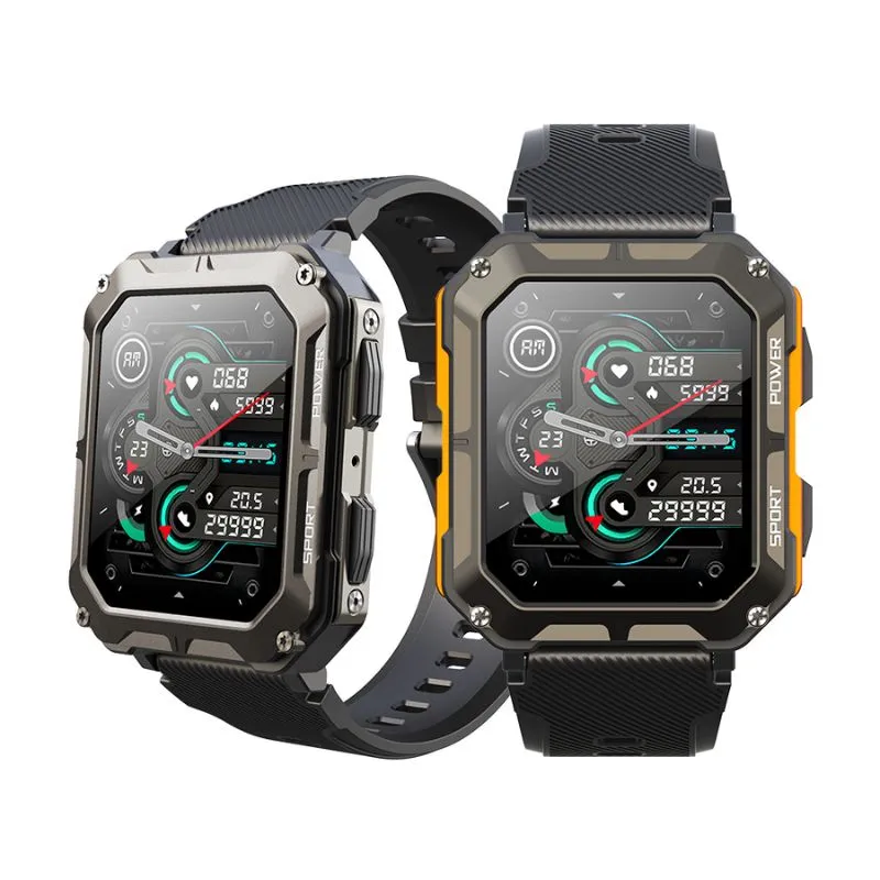 Watchily Pro Militaire MTPRO - Montre Connectée Homme Sport, Santé, Appels, Sms sold by Watchily product image thumbnail 3
