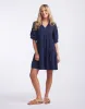 Pretty Tunic Dress - Navy sold by White & Co