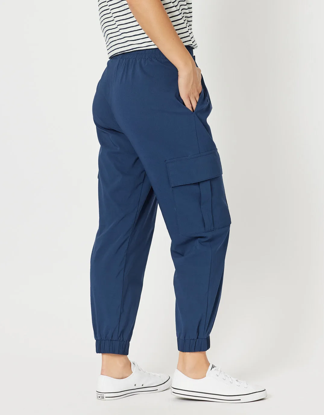 Parachute Cargo Pant - Navy sold by White & Co product image thumbnail 4