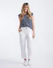 Luxe Linen Pants - White sold by White & Co