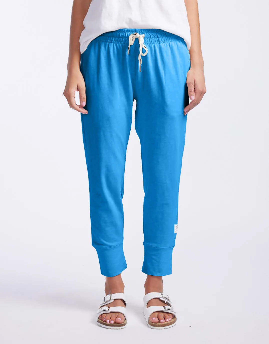 3/4 Brunch Pants - Ibiza Blue sold by White & Co product image thumbnail 5
