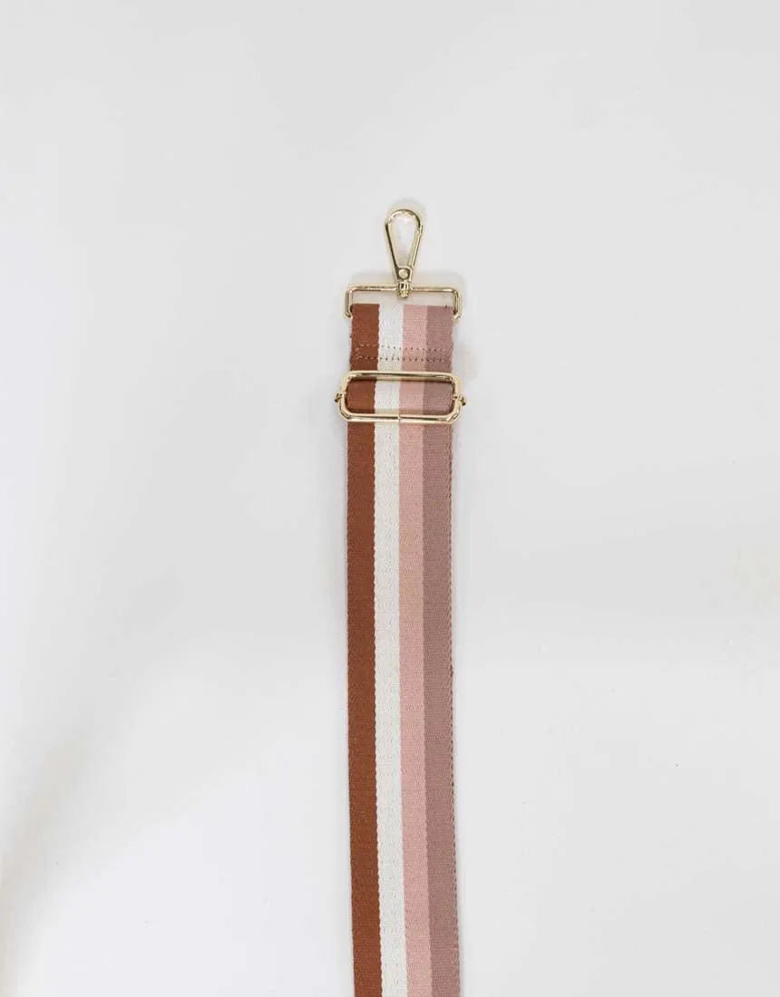 Bag Strap Stripe - Blush/White sold by White & Co product image thumbnail 2