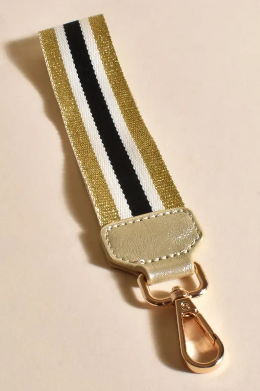 Catalina Webbed Keyring - Gold sold by White & Co