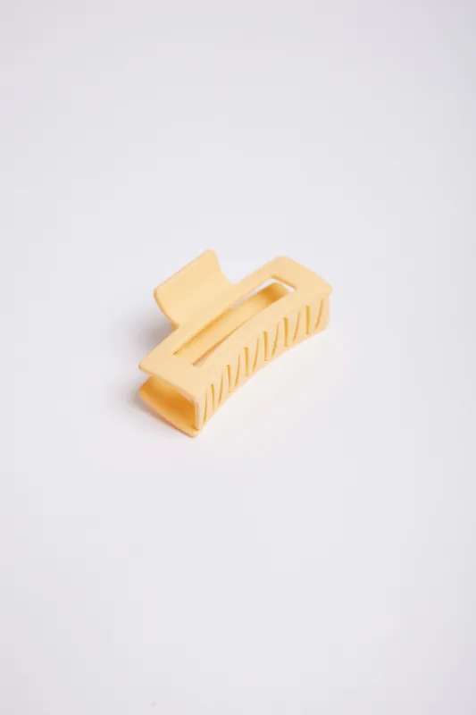 Claw Clip - Pastel Orange sold by White & Co