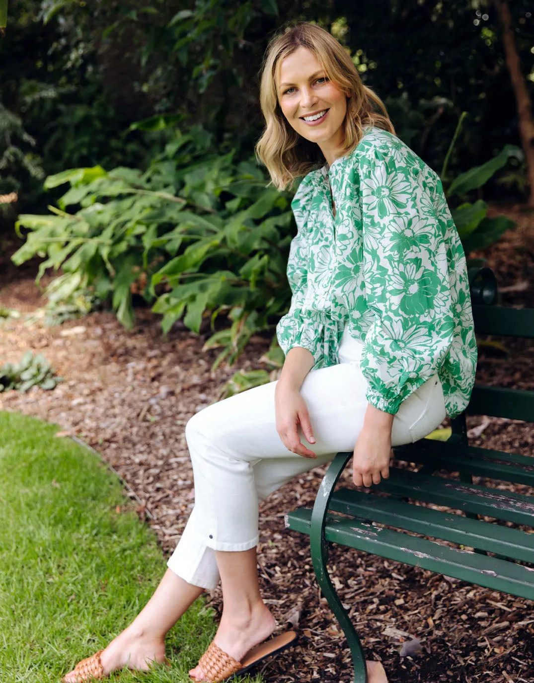 Florentina Blouse - Florentina Print sold by White & Co product image thumbnail 2