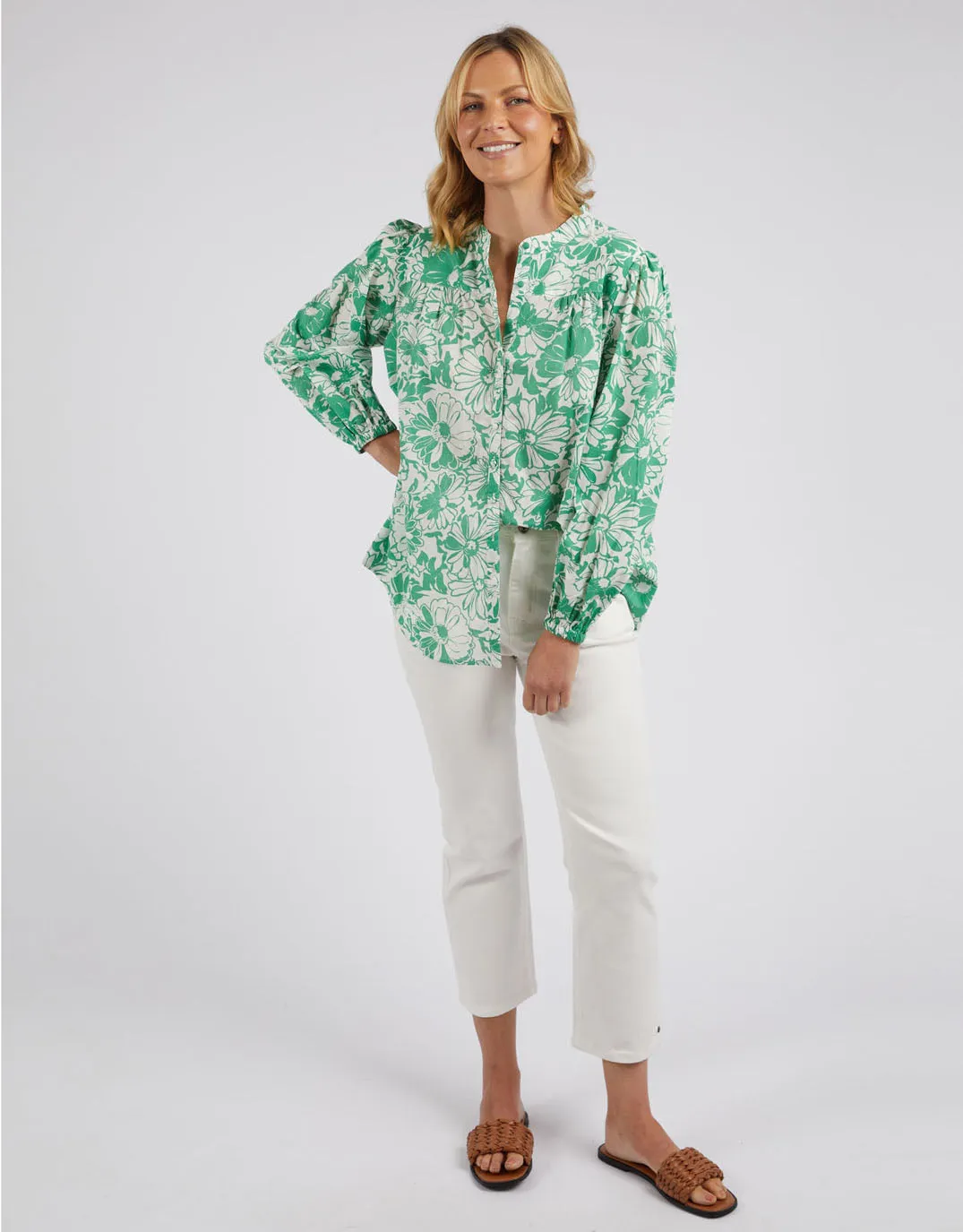 Florentina Blouse - Florentina Print sold by White & Co product image thumbnail 3