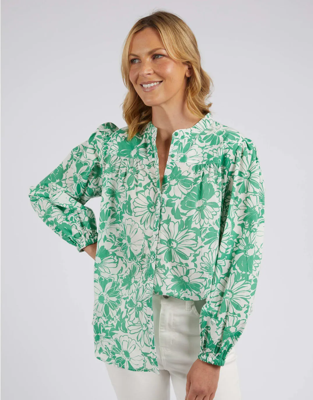 Florentina Blouse - Florentina Print sold by White & Co product image thumbnail 5