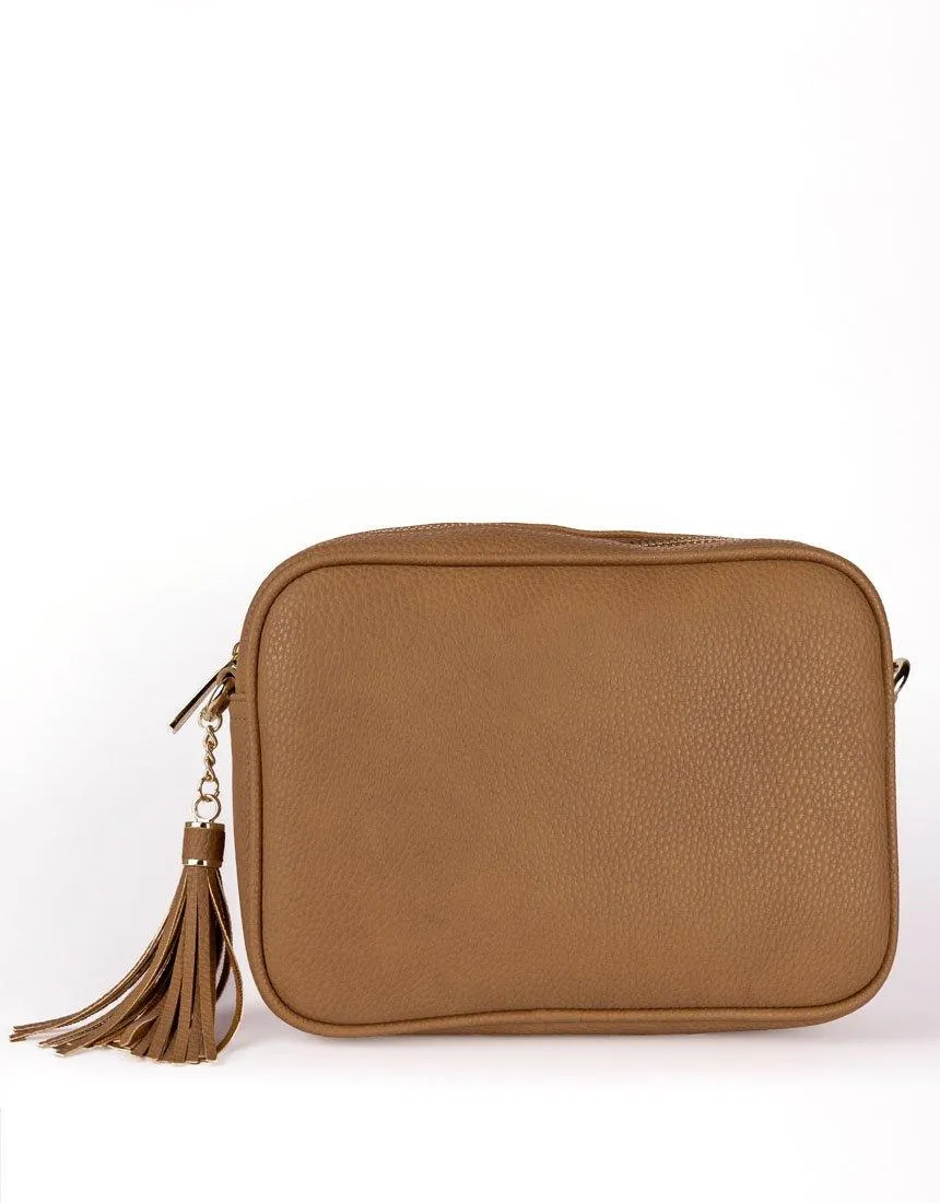 Zoe Crossbody Bag - Tan sold by White & Co