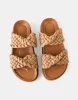 Mim Leather Slides - Light Tan sold by White & Co